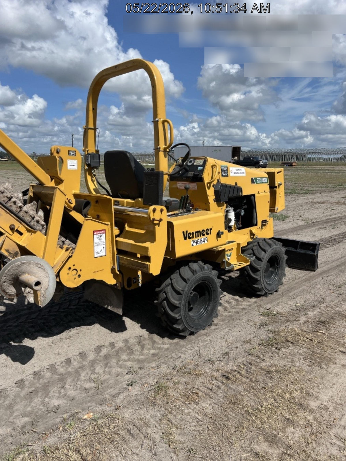 2023 VERMEER RTX450