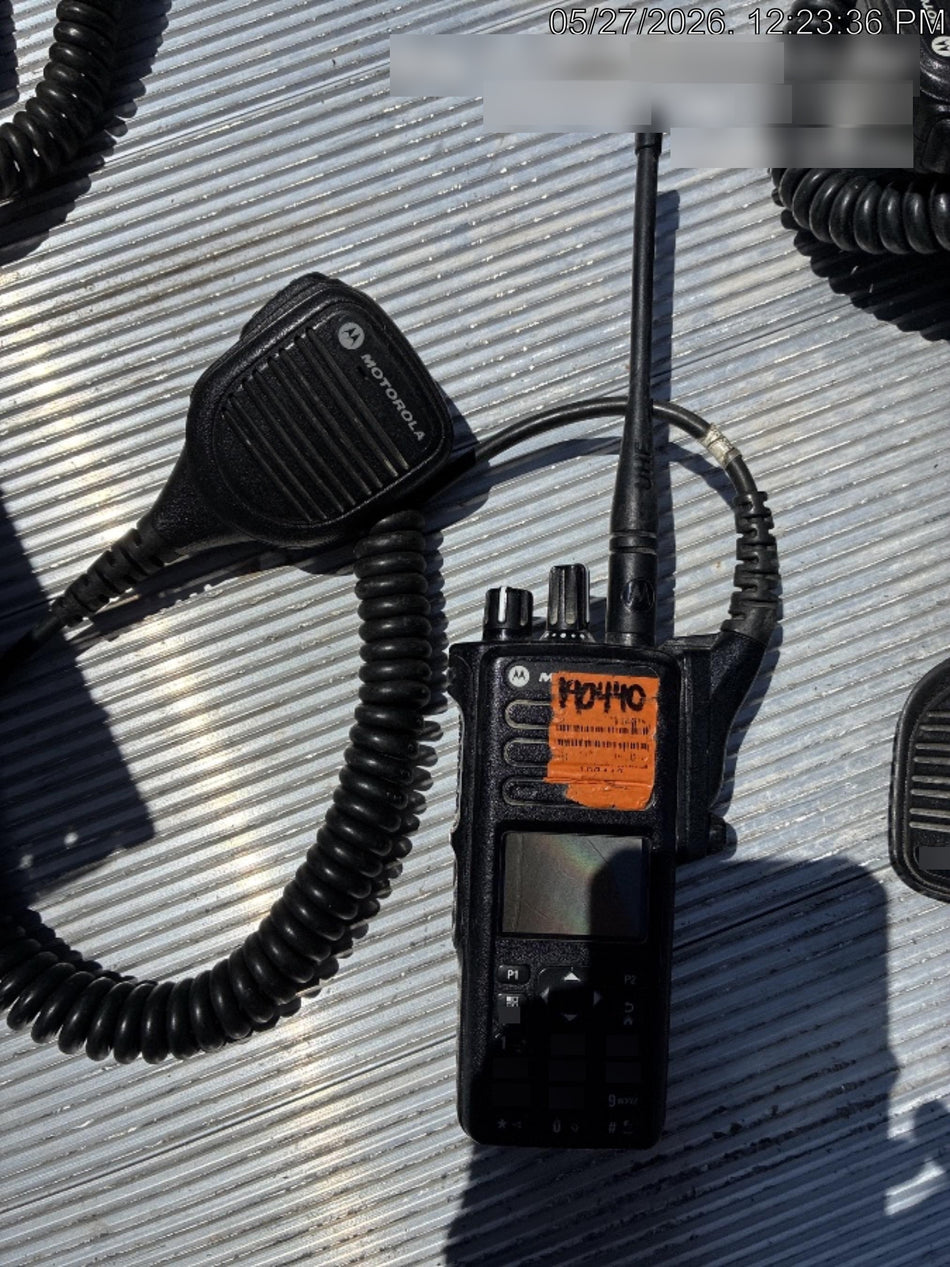 2021 MOTOROLA XPR7550