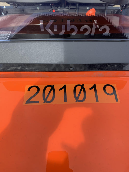 2022 Kubota RTV-X1140W-H Plastic Canopy, Windshield Acrylic Clear, LED Strobe Light, Wire Harness Kit, Back up Alarm