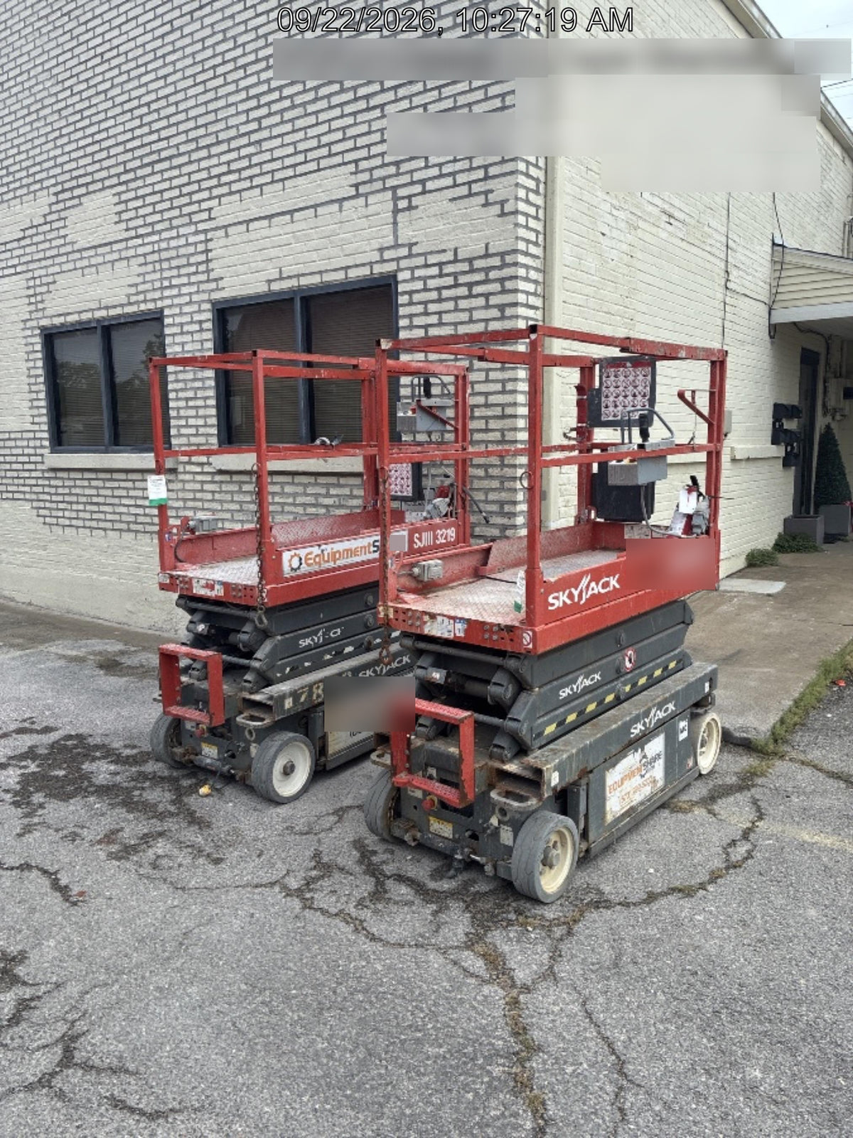 2016 SKYJACK SJIII-3219