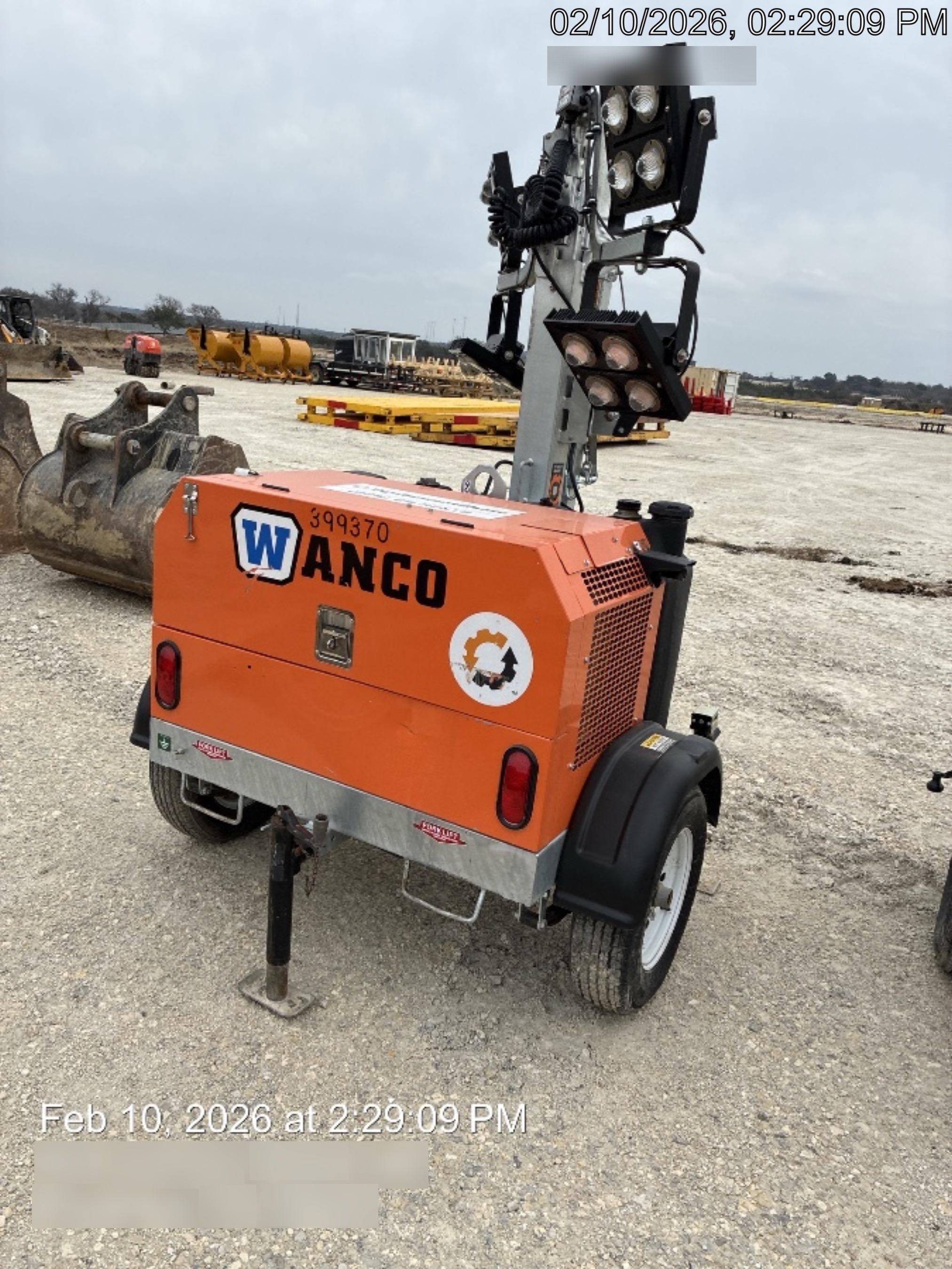 2024 Wanco WLTT-4MM4K Diesel, Deep Sea Controller, Shore Power Plug, Auto Start, (4) 350W LED Floodlights, 4kW Generator, 60 Gal Fuel Tank, 2" Ball, T3