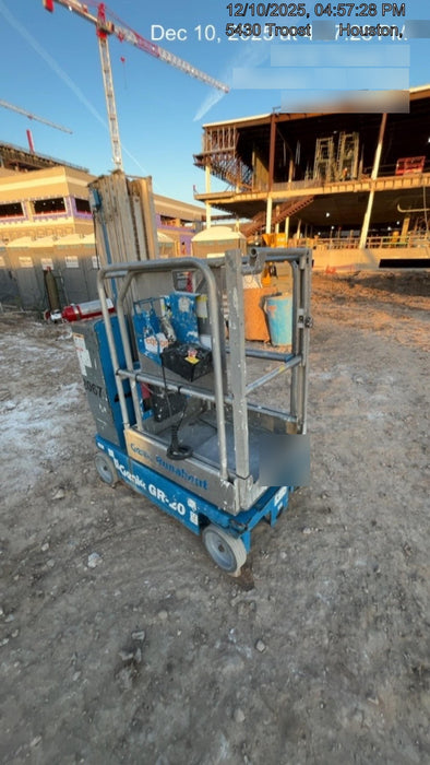 2016 GENIE GR-20