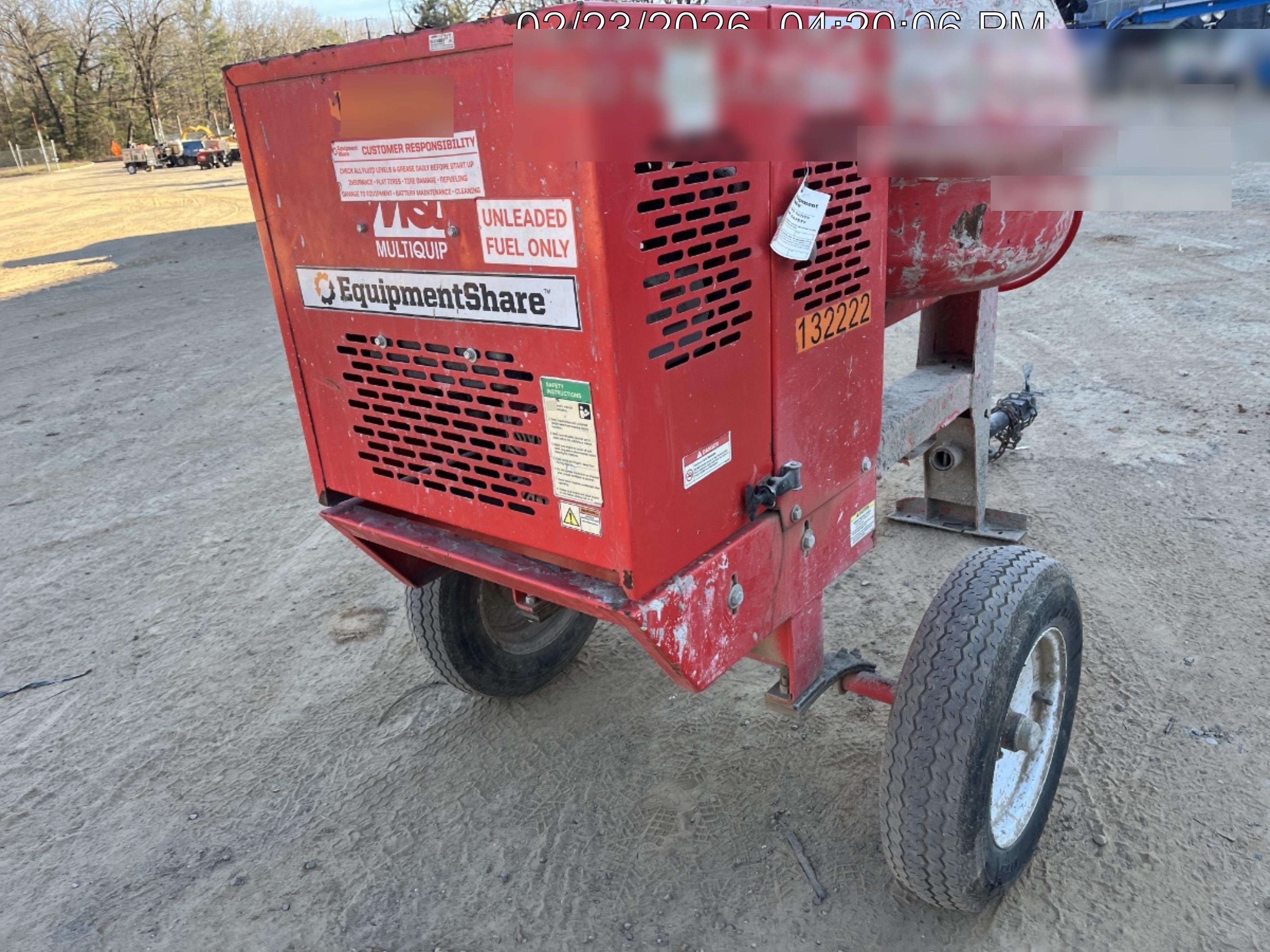 2021 MULTIQUIP MC94SH8