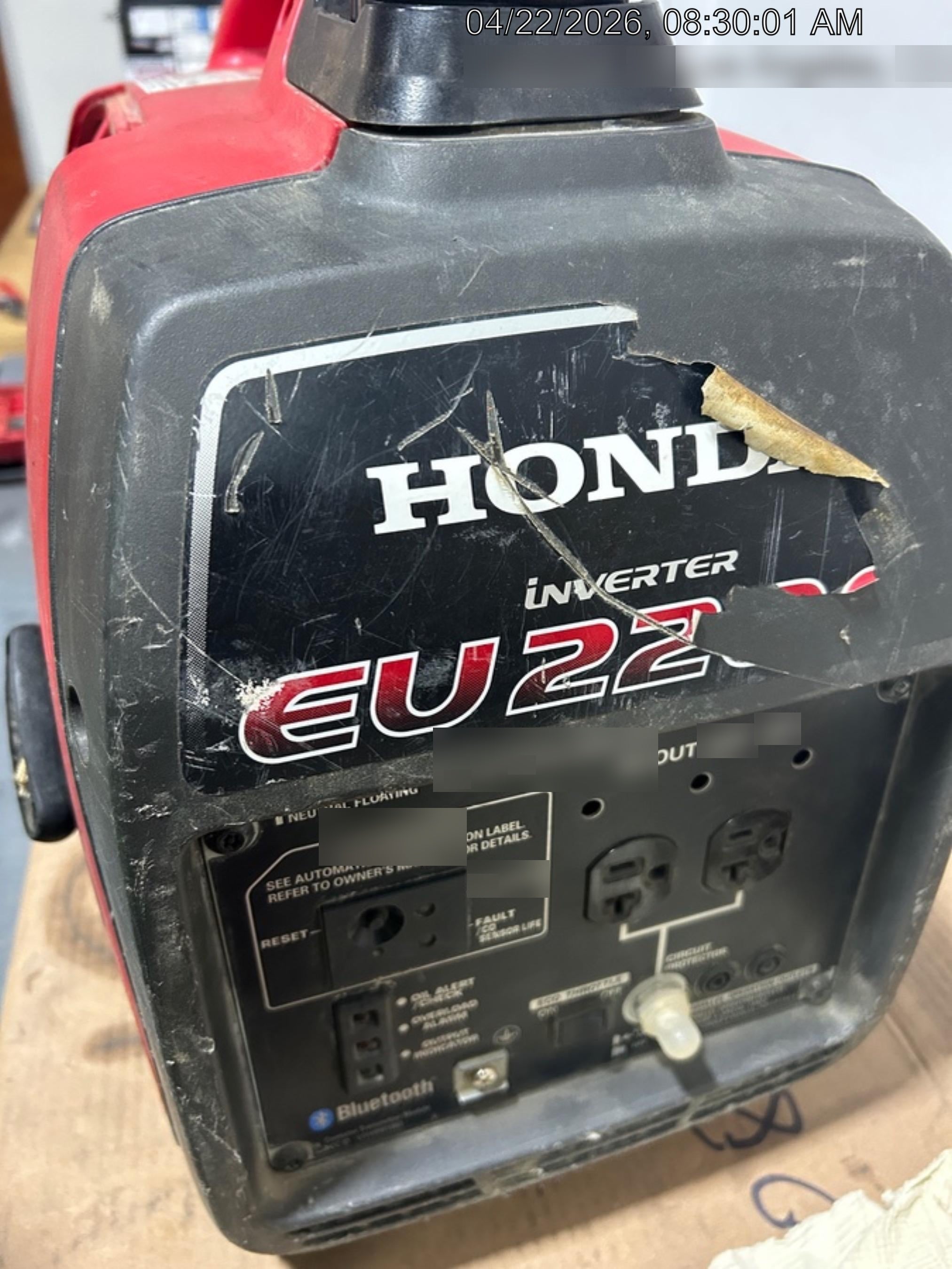 2022 HONDA EU2200ITAN