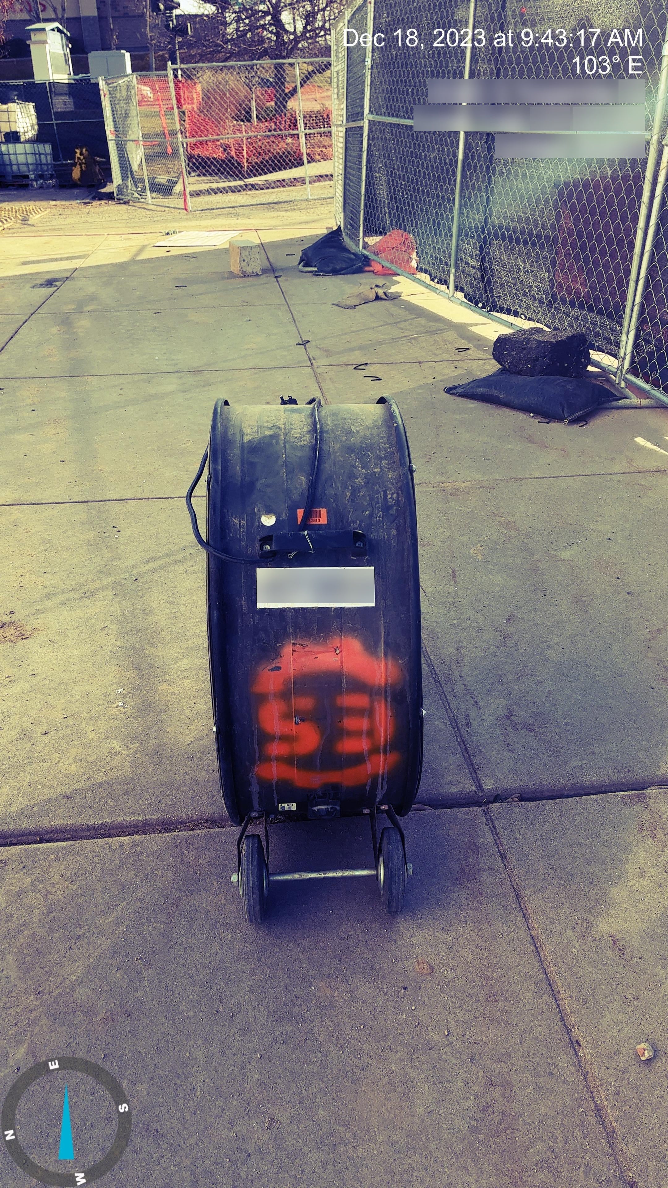 2019 CENTRAL MACHINERY 24" SHOP FAN