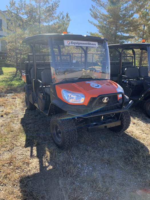 2022 Kubota RTV-X1140W-H Plastic Canopy, Windshield Acrylic Clear, LED Strobe Light, Wire Harness Kit, Back up Alarm
