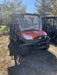 2022 Kubota RTV-X1140W-H Plastic Canopy, Windshield Acrylic Clear, LED Strobe Light, Wire Harness Kit, Back up Alarm