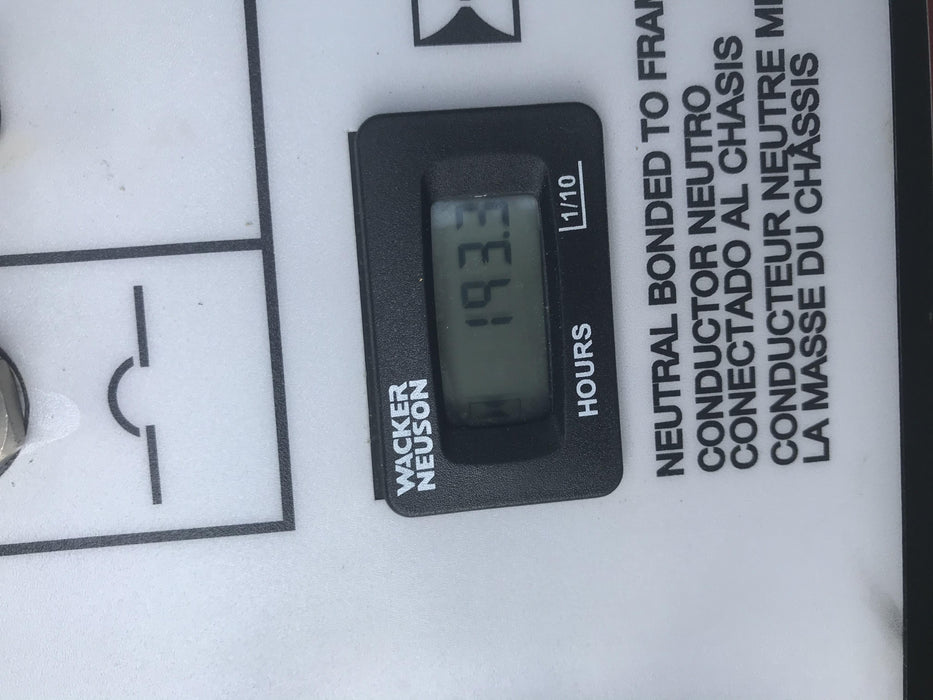 2019 Wacker Neuson LTV6L-MH Mobile Light Tower w/Fuel Level Sensor Installed