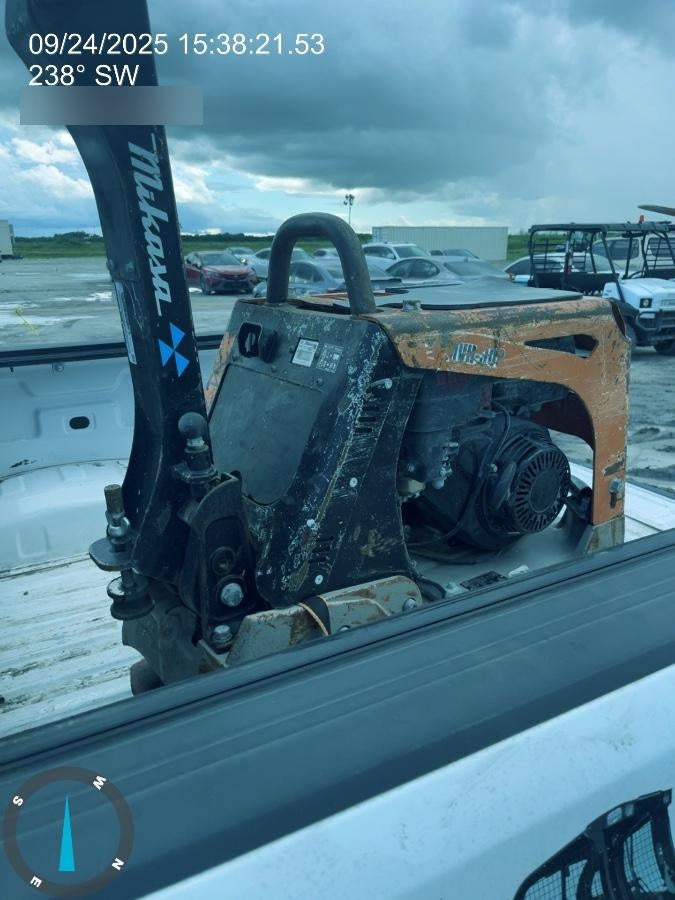 2023 Multiquip MV308GH Honda GX270, 18" Plate, Tachometer