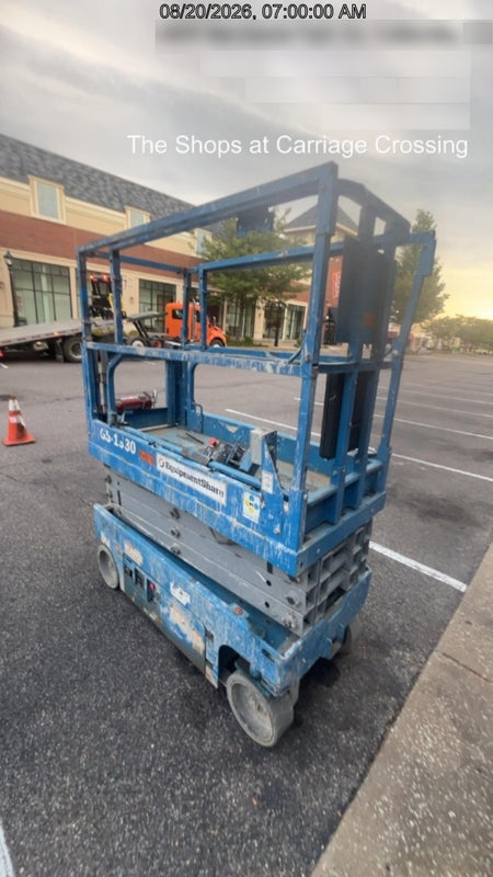 2020 Genie GS-1930 Solid Non Marking Tires, Beacon, Folding rails with half height swing gate