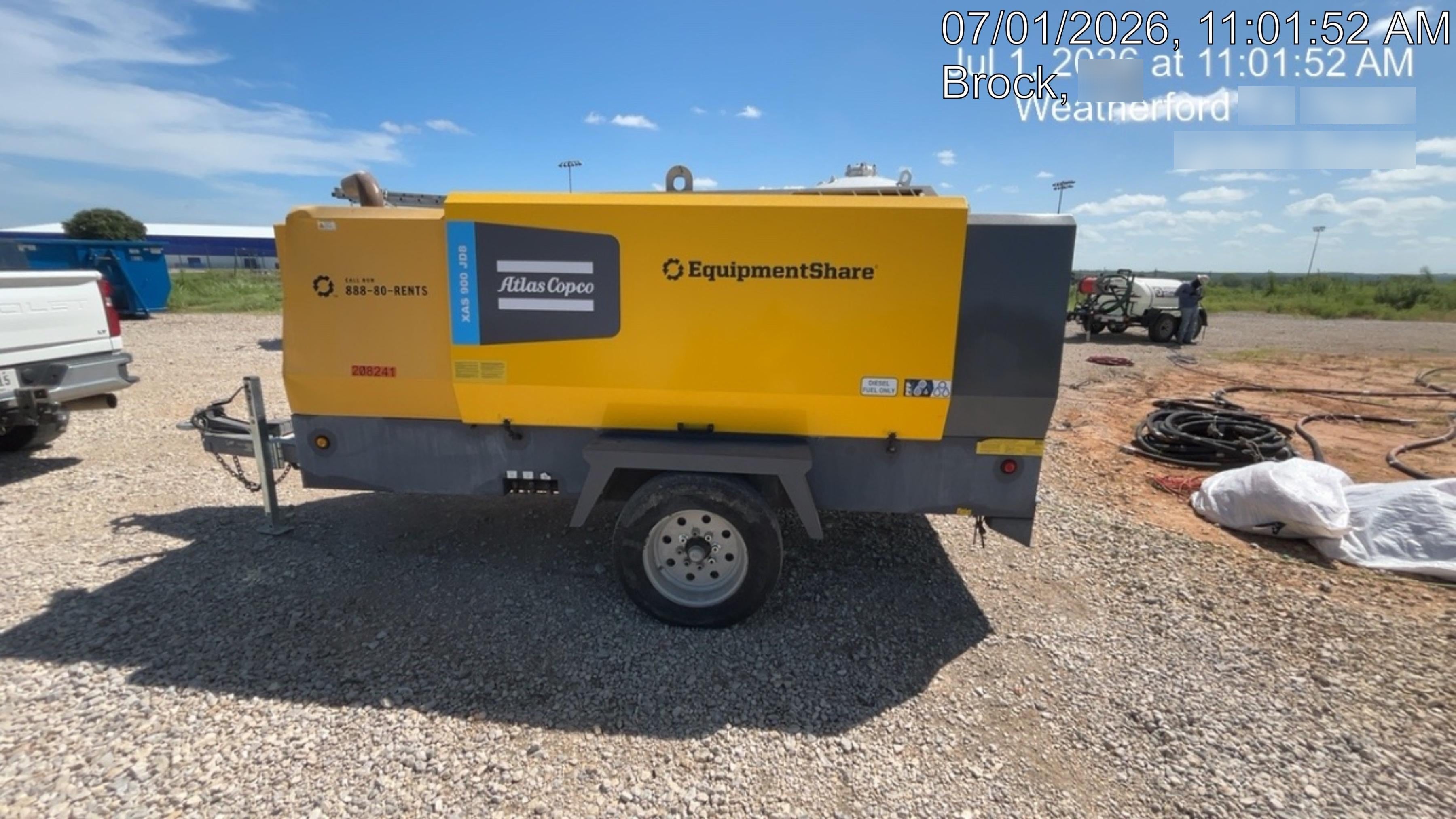 2022 ATLAS COPCO XAS 900