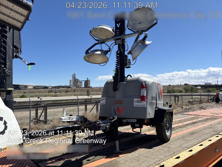 2019 Wacker Neuson LTV6L-MH Wacker Neuson LTV6L Mobile Light Tower w/Fuel Level Sensor Installed