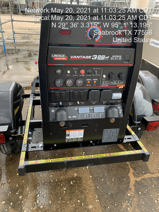 2021 Lincoln Electric Vantage 322 Ready Pak 3