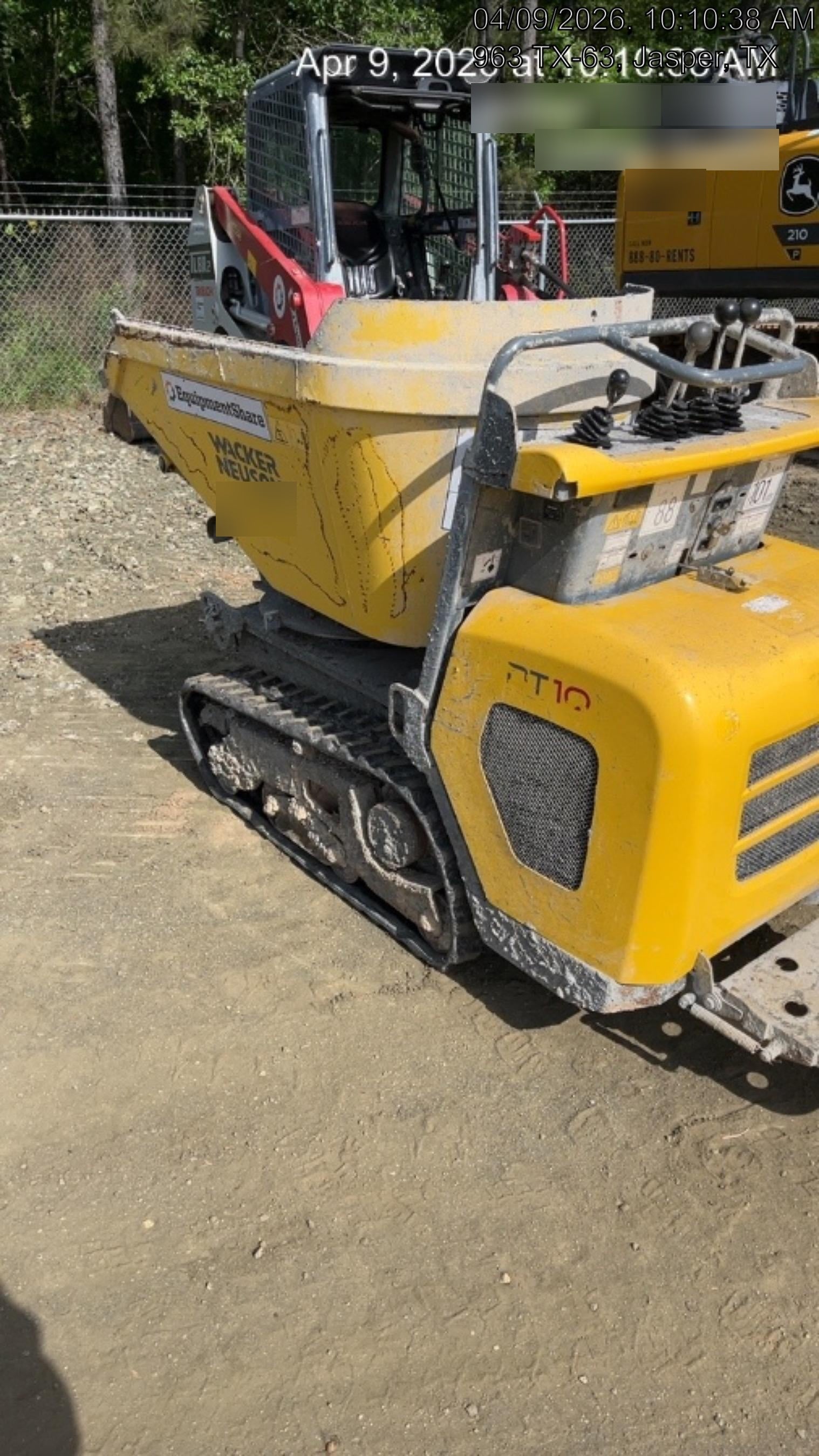 2019 WACKER NEUSON DT10