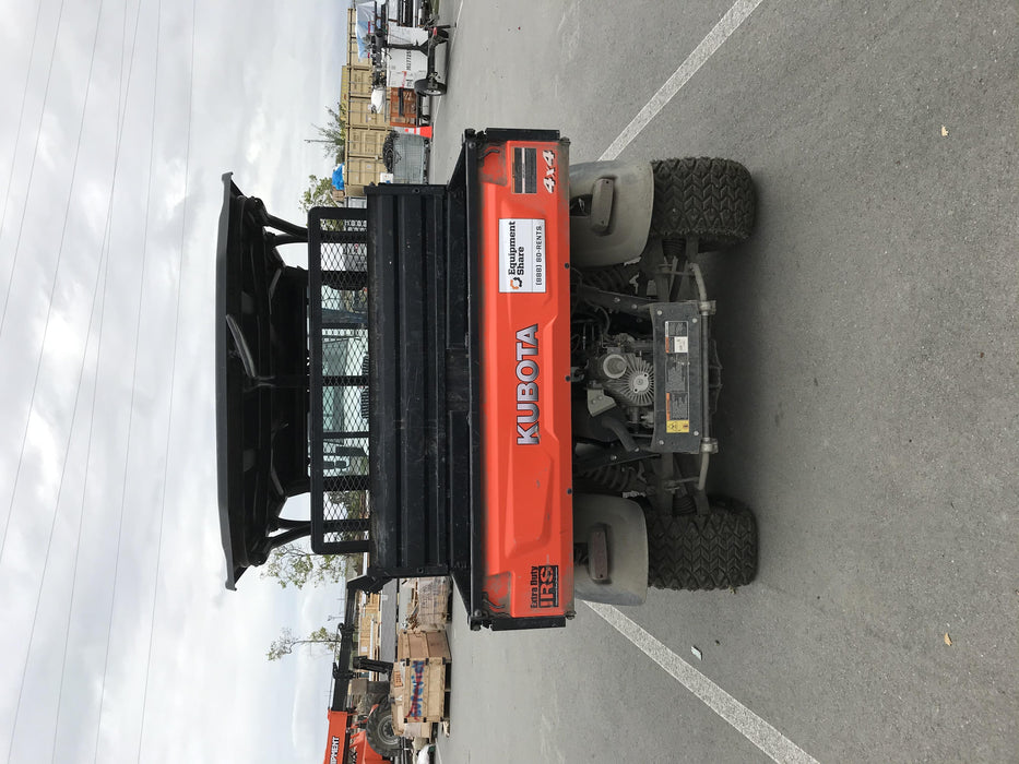 2019 Kubota RTV-X1140W-H 4wd Utility Cart, LED Strobe, Windshield Tempered Glass, Plastic Canopy, Wire Harness Kit, Backup Alarm