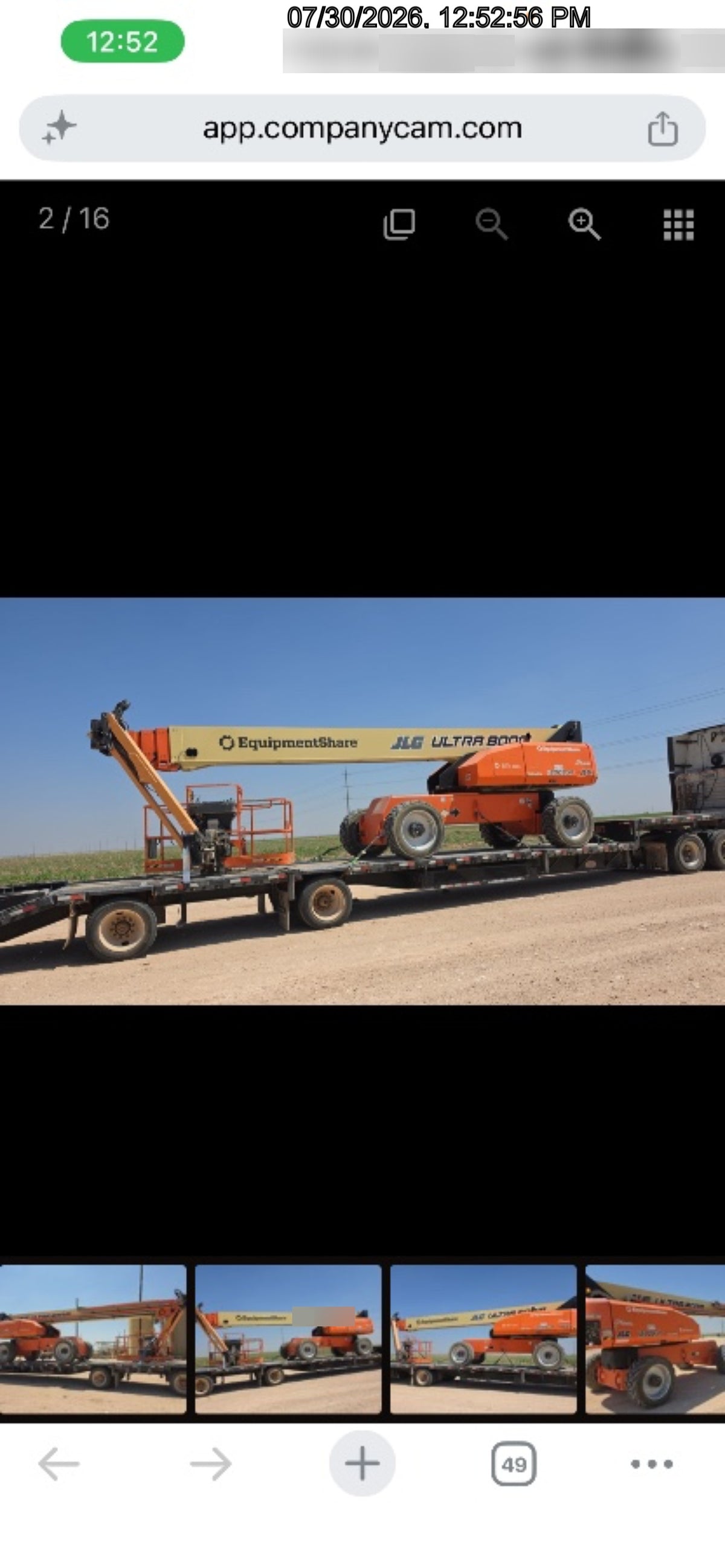 2023 JLG 1200SJP