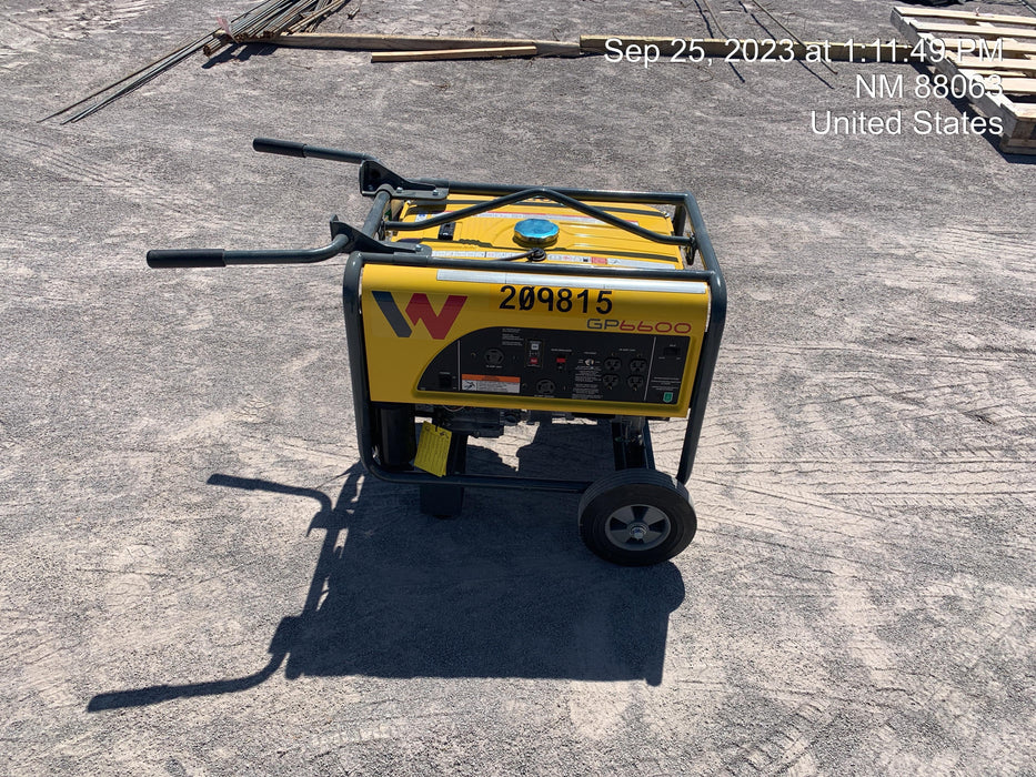 2022 WACKER NEUSON GP6600A