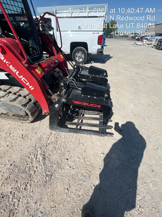2022 TAKEUCHI 72" Skeleton Grapple Bucket - Takeuchi