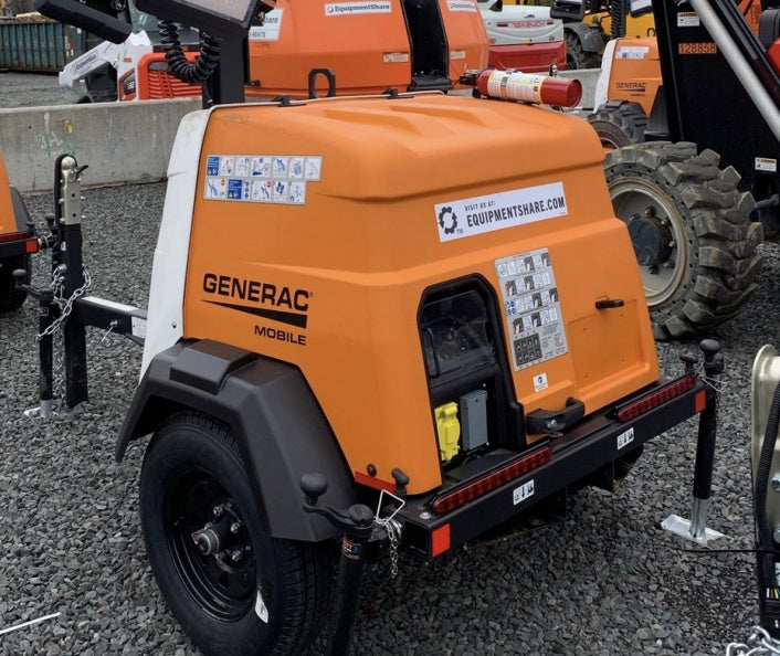 2023 Generac MLT2 Diesel, Flex Switch 120V Input, Powerzone Controller, 
(4) 320W LED Lights, 4kW Generator, 39.9 Gal Fuel Tank, 2" Ball, T3