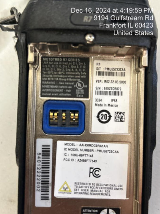 2023 MOTOROLA R7 NON-DISPLAY