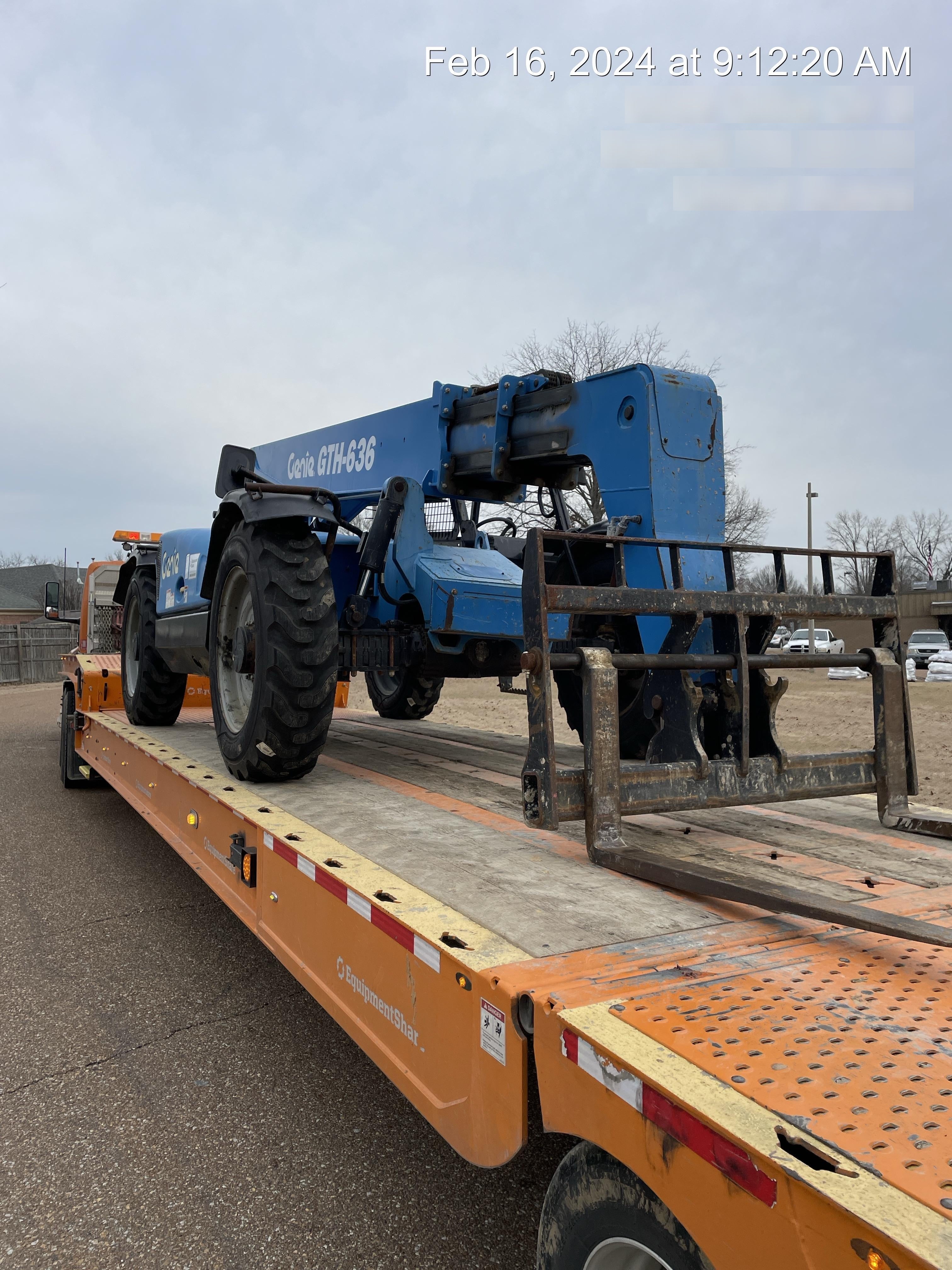 2016 GENIE GTH-636