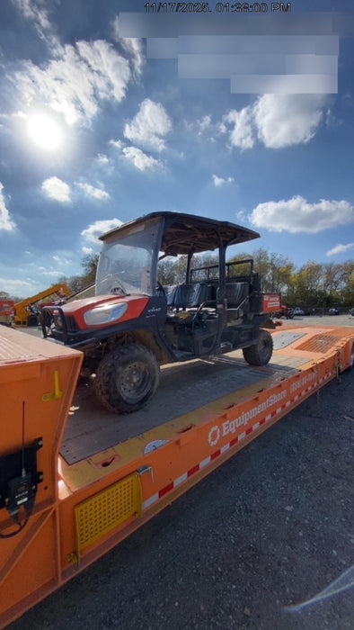 2022 Kubota RTV-X1140W-H Plastic Canopy, Windshield Acrylic Clear, LED Strobe Light, Wire Harness Kit, Back up Alarm