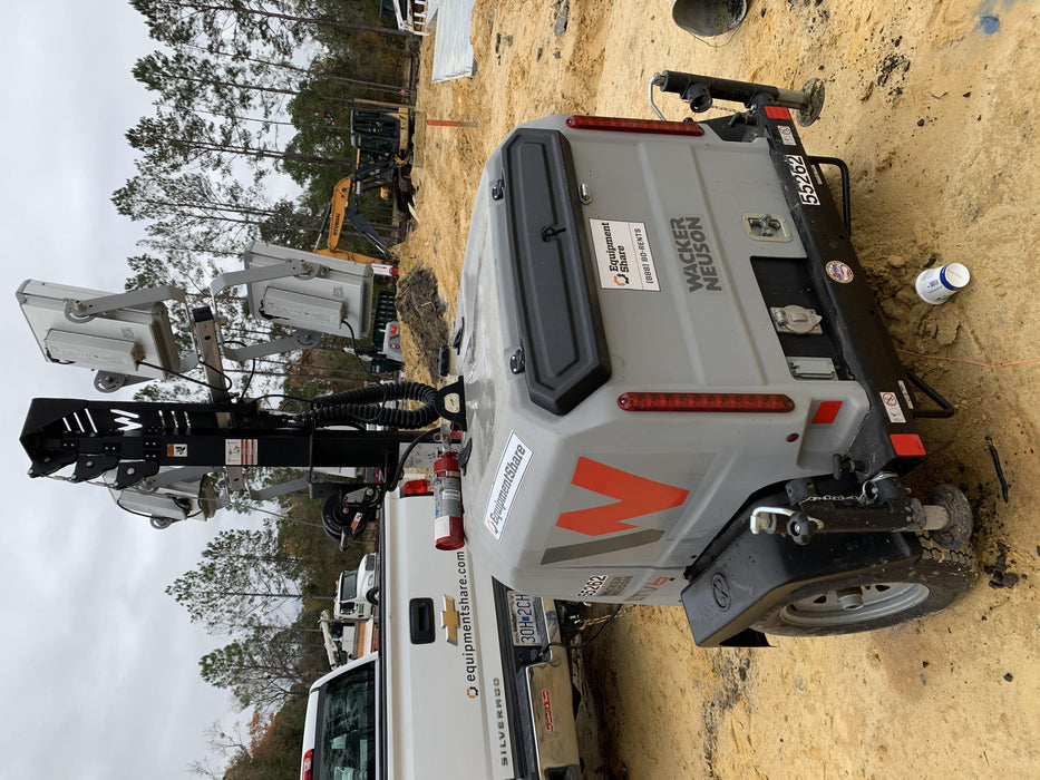 2019 Wacker Neuson LTV6K-LED Standard LED Towable Light Tower w/None