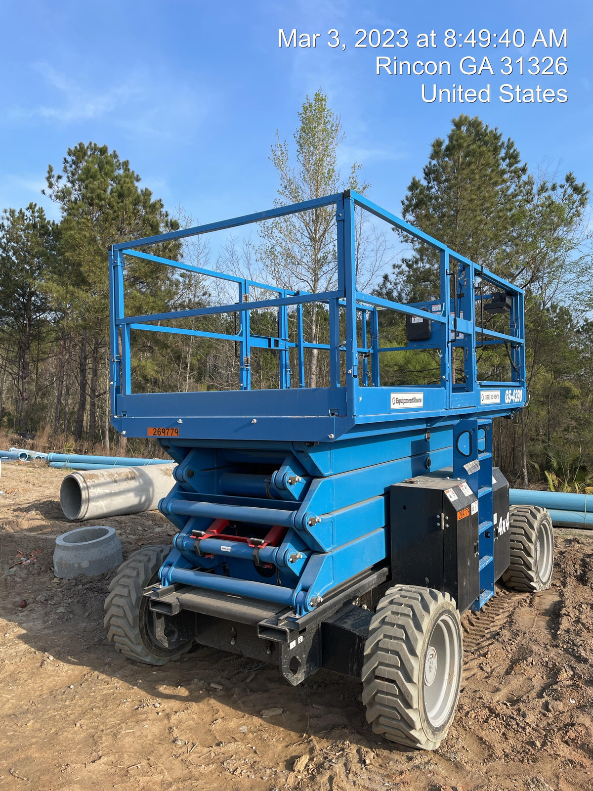 2022 GENIE GS-4390 RT
