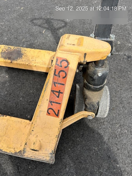 2022 CROWN 5,500lb Manual Pallet Jack - Crown
