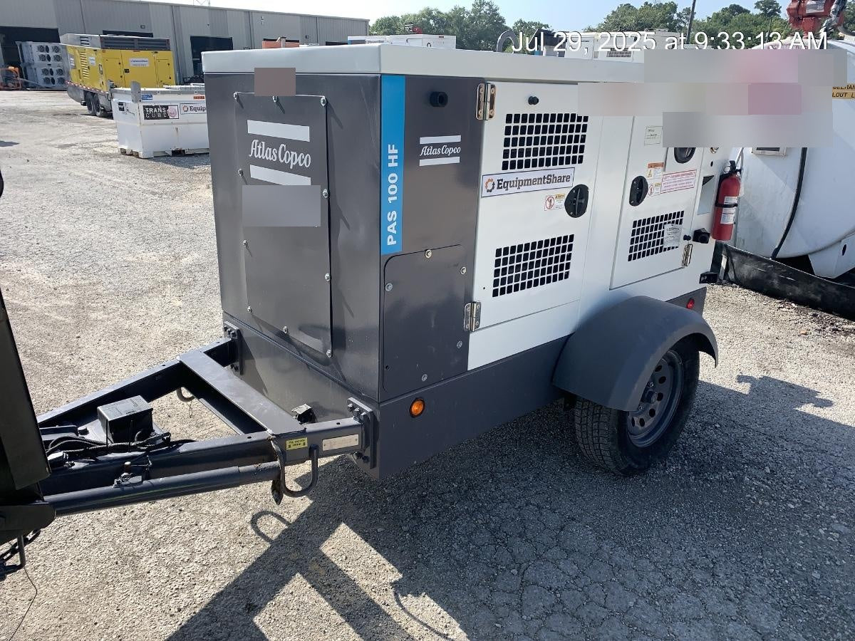 2020 ATLAS COPCO PAS 100 HF CS Enclosed