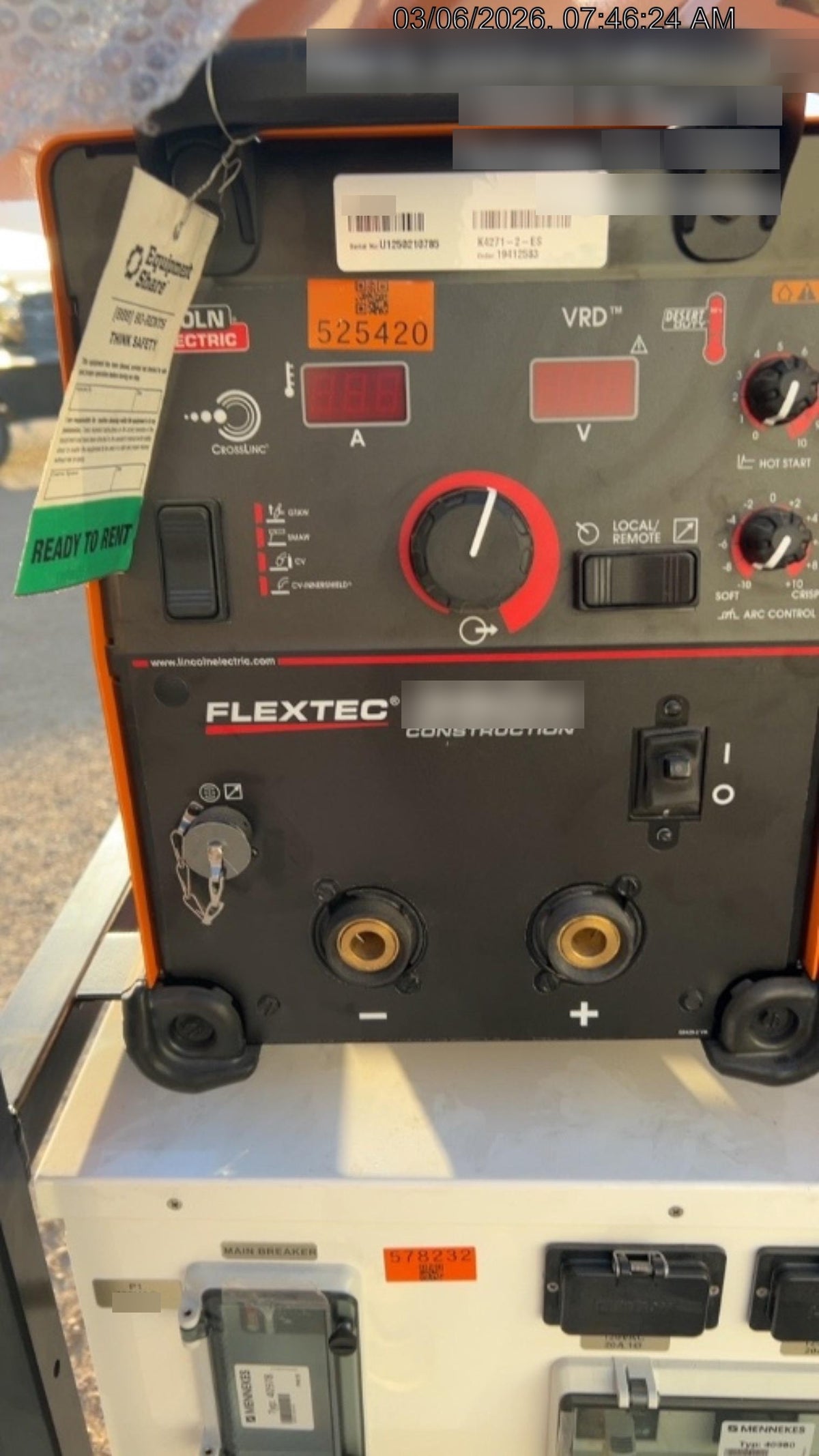 2025 LINCOLN ELECTRIC FLEXTEC 350X