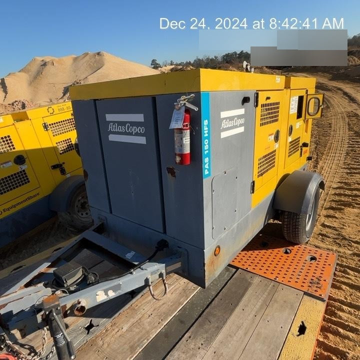 2020 ATLAS COPCO PAS 150 HF CS Enclosed