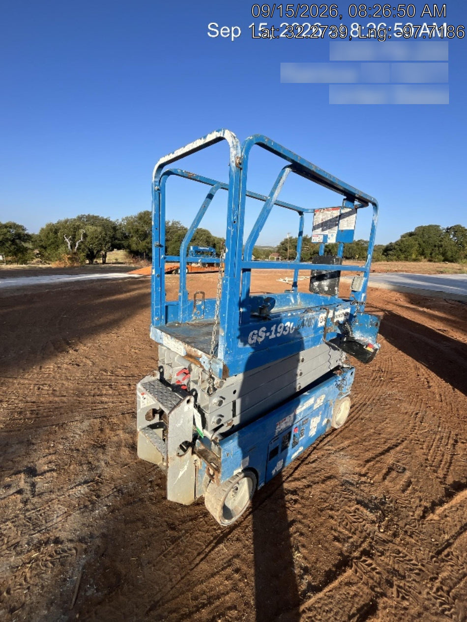 2019 Genie GS-1930 Genie GS-1930 Scissor Lift w/Standard Options