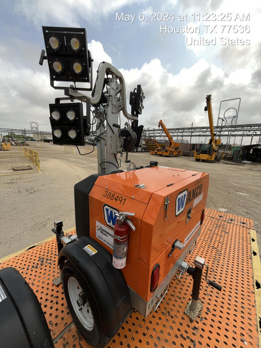 2024 Wanco WLTT-4MM4K Diesel, Deep Sea Controller, Shore Power Plug, Auto Start, (4) 350W LED Floodlights, 4kW Generator, 60 Gal Fuel Tank, 2" Ball, T3