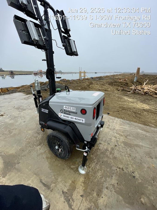 2024 Wacker Neuson LTT4 Diesel, Kohler KDW702, Deep Sea Controller, Auto Start, LED 320W, Bypass Outlet, T3