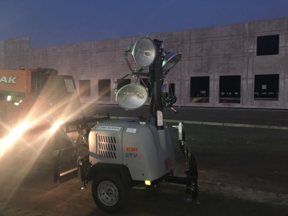 2019 Wacker Neuson LTV6L-MH Wacker Neuson LTV6L Mobile Light Tower w/Fuel Level Sensor Installed