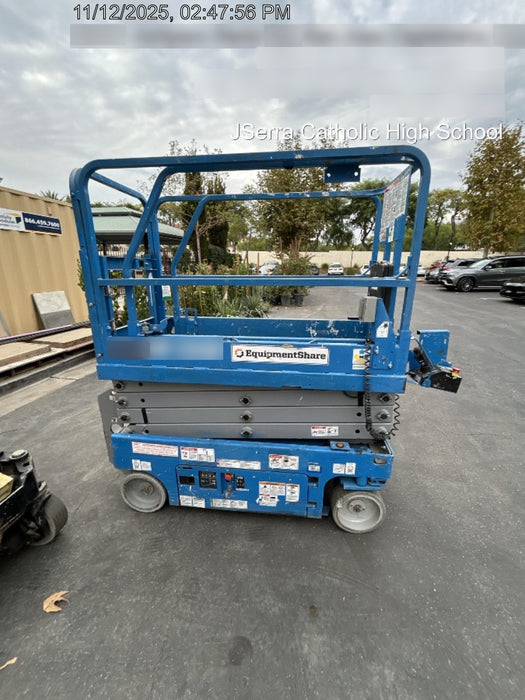 2019 Genie GS-1930 Half Height Swing Gate, 800W Inverter