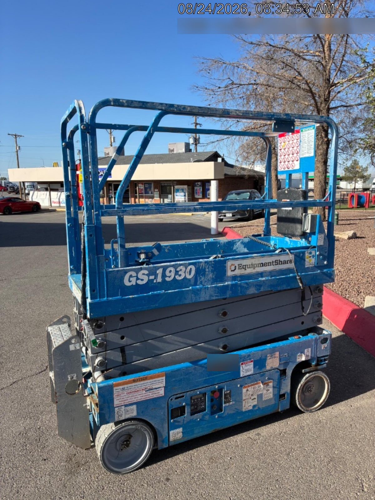 2020 Genie GS-1930 Standard Machine