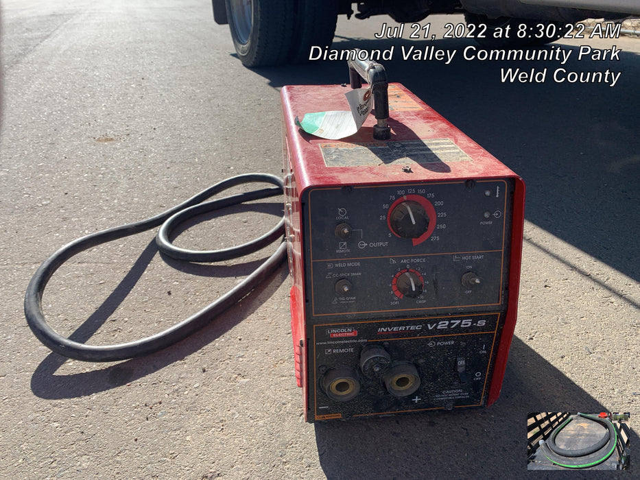 2020 LINCOLN ELECTRIC INVERTEC V275-S