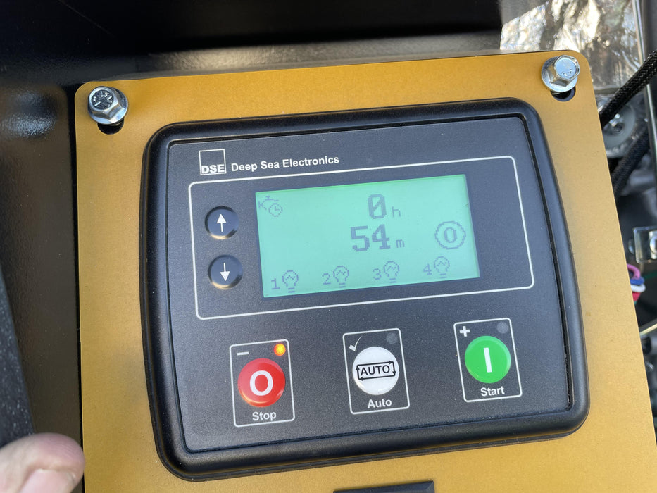 2022 Allmand NLV3GR (4) LED Light Fixture 350W, 23' Vertical Mast, 3kW Prime, Towable, ES Decals, T3