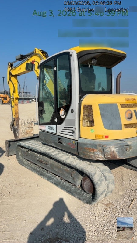 Wacker Neuson ET90 ET90 18K Excavator, Cab,  Bucket