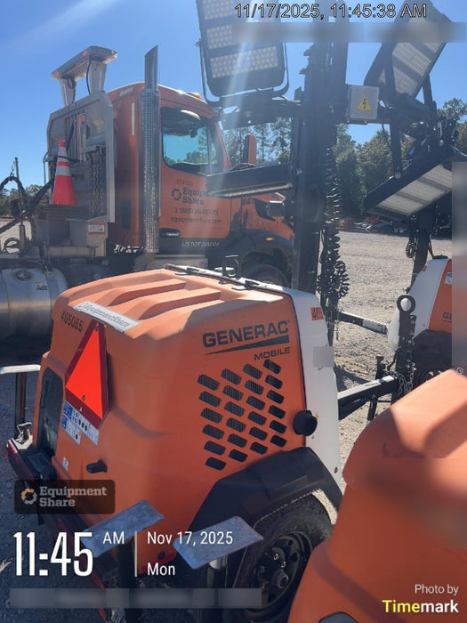 2024 Generac MLT6SKDS-STD4 ELEC WINCH Diesel, Electric Winch Mast, Powerzone Controller, (4) 320W LED Lights, 4kW Generator, 39.9 Gal Fuel Tank, 2" Ball, T3