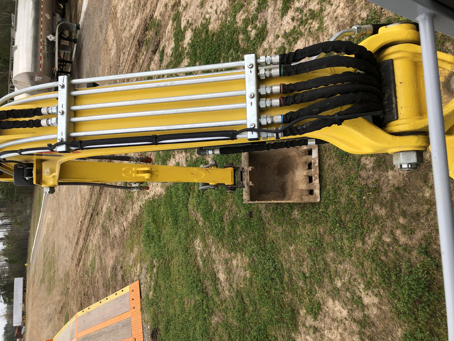 Wacker Neuson EZ53 Open ROPS, Rubber Tracks, Long Dipperstick, T4, Bucket