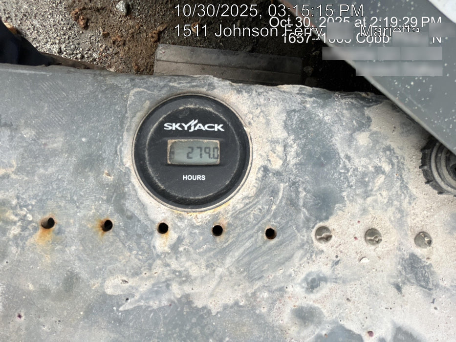 2018 Skyjack SJIII-3226 Skyjack SJIII3226 Scissor Lift w/Trojan Batteries