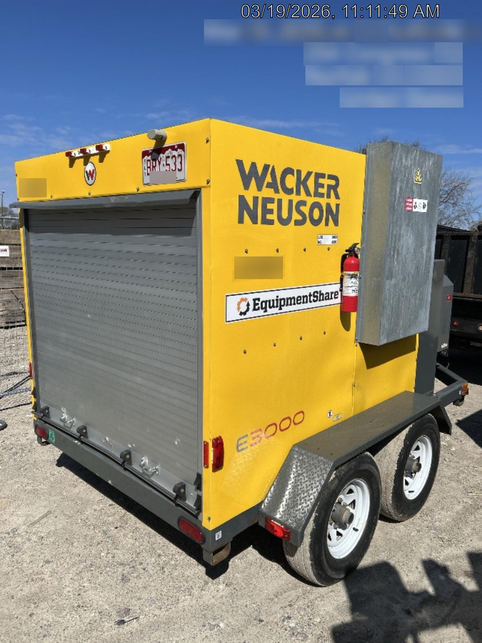 2019 WACKER NEUSON E3000