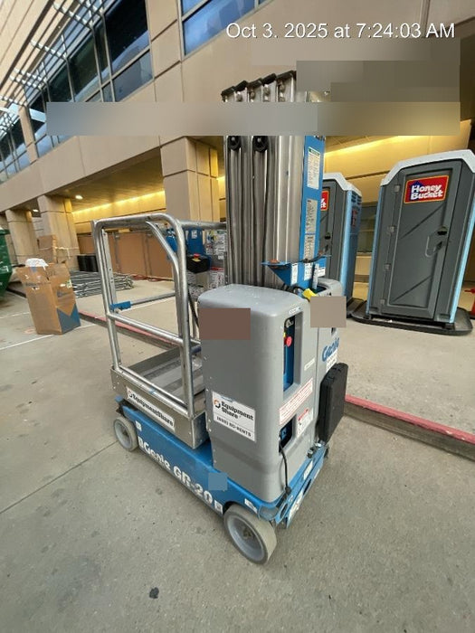 2019 GENIE GR-20