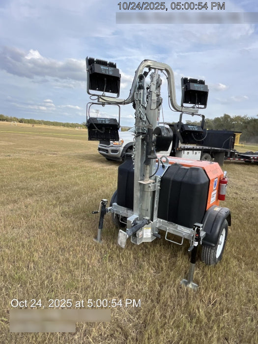 2024 Wanco WLTT-4MM4K Diesel, Deep Sea Controller, Shore Power Plug, Auto Start, (4) 350W LED Floodlights, 4kW Generator, 60 Gal Fuel Tank, 2" Ball, T3