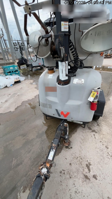 2019 Wacker Neuson LTV6L-MH Wacker Neuson LTV6L Mobile Light Tower w/Fuel Level Sensor Installed