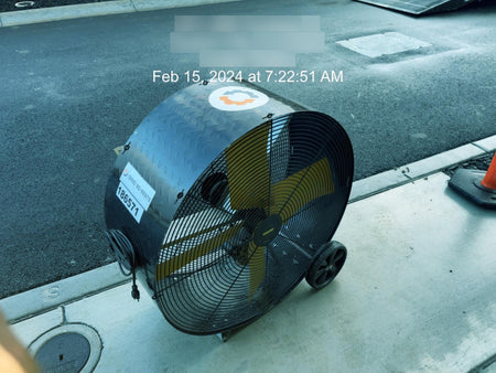2021 MASTER 36" Drum Fan