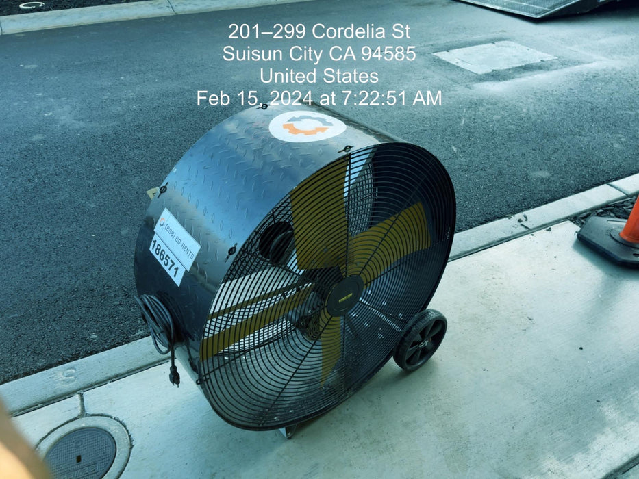 2021 MASTER 36" Drum Fan